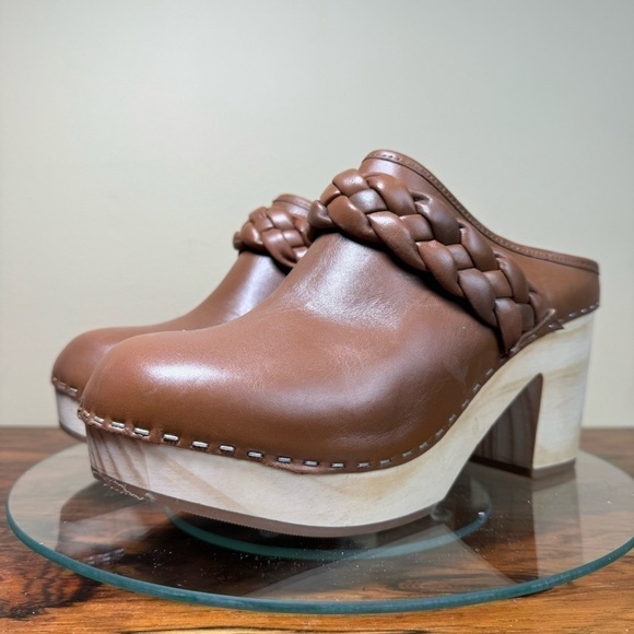 Dolce Vita Hila Braided Clog - saddle leather - size 9.5 - Picture 11 of 16